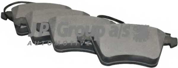 Колодки тормозные дисковые передний для VW TRANSPORTER(70XA, 70XB, 70XC, 70XD, 7DB, 7DK, 7DW) <b>JP GROUP 1163603610</b> - изо Колодки тормозные дисковые передний для VW TRANSPORTER(70XA, 70XB, 70XC, 70XD, 7DB, 7DK, 7DW) <b>JP GROUP 1163603610</b> - изображение