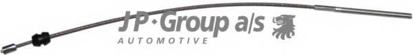 Трос, стояночная тормозная система <b>JP GROUP 1270307700</b> - изображение