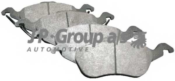 Колодки тормозные дисковые передний для FORD FOCUS(DAW,DBW,DFW,DNW) <b>JP GROUP 1563600910</b> - изображение Колодки тормозные дисковые передний для FORD FOCUS(DAW,DBW,DFW,DNW) <b>JP GROUP 1563600910</b> - изображение