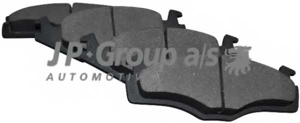 Колодки тормозные дисковые передний для VW CADDY, GOLF, JETTA, PASSAT, SANTANA, SCIROCCO, VENTO <b>JP GROUP 1163600610</b> - и Колодки тормозные дисковые передний для VW CADDY, GOLF, JETTA, PASSAT, SANTANA, SCIROCCO, VENTO <b>JP GROUP 1163600610</b> - изображение