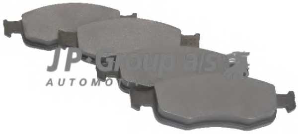 Колодки тормозные дисковые передний для FORD FIESTA, FUSION, KA, PUMA, STREET KA / MAZDA 121, 2 <b>JP GROUP 1563600310</b> - и Колодки тормозные дисковые передний для FORD FIESTA, FUSION, KA, PUMA, STREET KA / MAZDA 121, 2 <b>JP GROUP 1563600310</b> - изображение