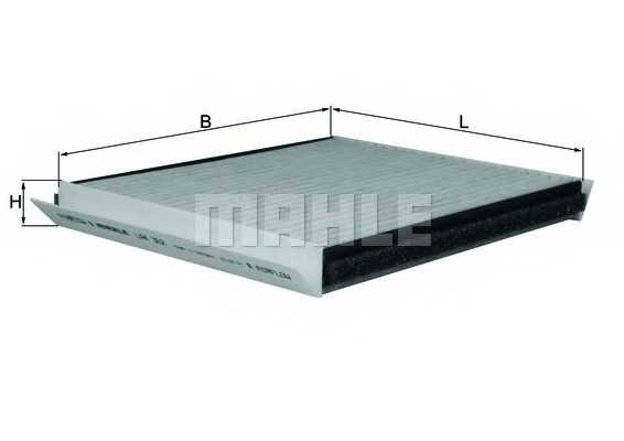 Фильтр салонный KNECHT 72354773 / LAK 362 - изображение