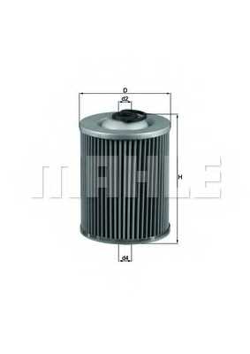 Фильтр топливный KNECHT 79865353 / KX 57 - изображение