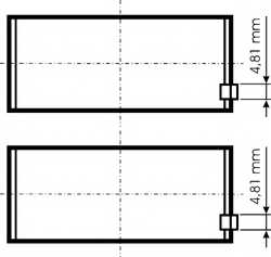 Шатунный подшипник KOLBENSCHMIDT 79362620 - изображение