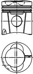 Поршень KOLBENSCHMIDT 99955600 - изображение