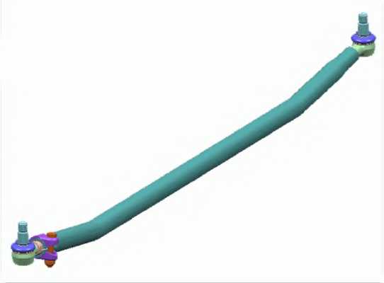 Поперечная рулевая тяга LEMFORDER 37547 01 - изображение