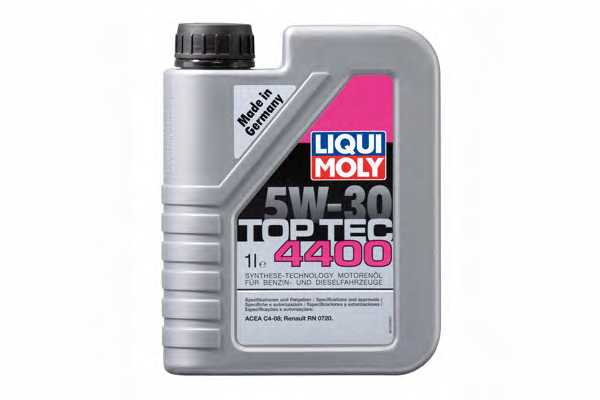 Масло моторное полусинтетическое 1л 5w30 Liqui Moly Top Tec 4400 3750 - изображение Масло моторное полусинтетическое 1л 5w30 Liqui Moly Top Tec 4400 3750 - изображение