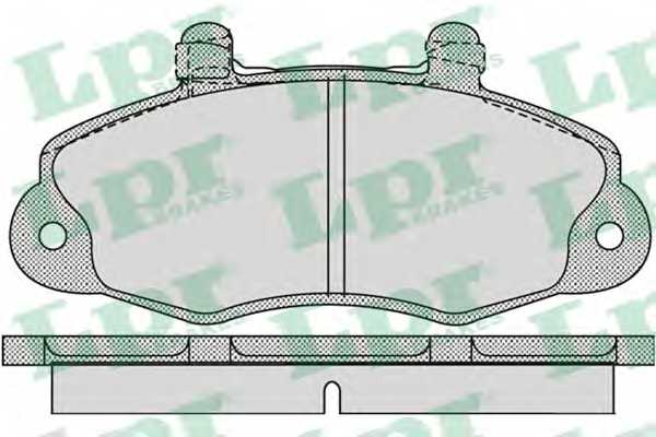 Колодки тормозные дисковые для FORD TRANSIT TOURNEO, TRANSIT(E# #) <b>LPR 05P1059 / 21470</b> - изображение
