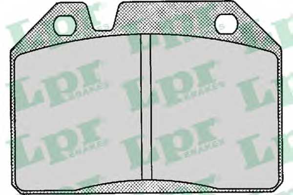 Колодки тормозные дисковые для PEUGEOT 204, 304(#04B#,#04C#,#04D#,#04M#), 404 <b>LPR 05P123 / 20151</b> - изображение Колодки тормозные дисковые для PEUGEOT 204, 304(#04B#,#04C#,#04D#,#04M#), 404 <b>LPR 05P123 / 20151</b> - изображение