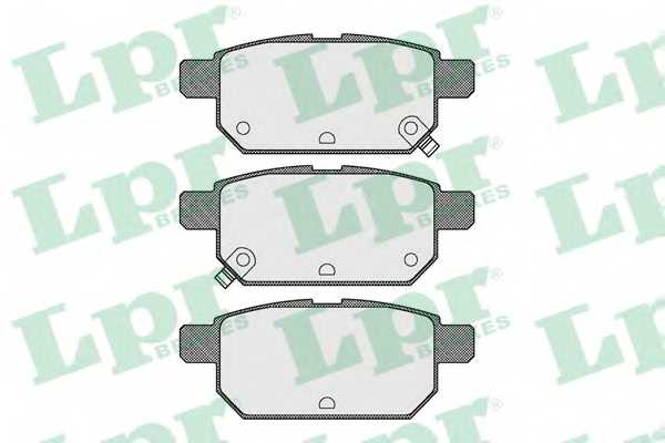 Колодки тормозные дисковые для SUZUKI SWIFT(FZ,NZ) <b>LPR 05P1571 / 23259</b> - изображение Колодки тормозные дисковые для SUZUKI SWIFT(FZ,NZ) <b>LPR 05P1571 / 23259</b> - изображение