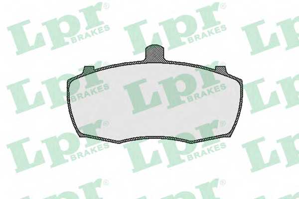 Колодки тормозные дисковые для LAND ROVER 90/110(DHMC) <b>LPR 05P261 / 20904</b> - изображение Колодки тормозные дисковые для LAND ROVER 90/110(DHMC) <b>LPR 05P261 / 20904</b> - изображение