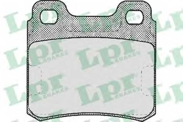 Колодки тормозные дисковые для SAAB 900 <b>LPR 05P317 / 21026</b> - изображение