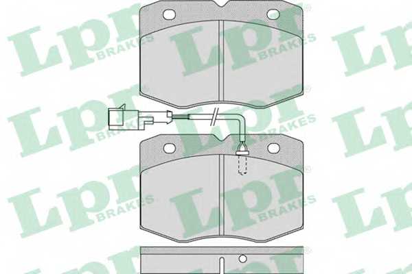 Колодки тормозные дисковые <b>LPR 05P963 / 29139</b> - изображение Колодки тормозные дисковые <b>LPR 05P963 / 29139</b> - изображение