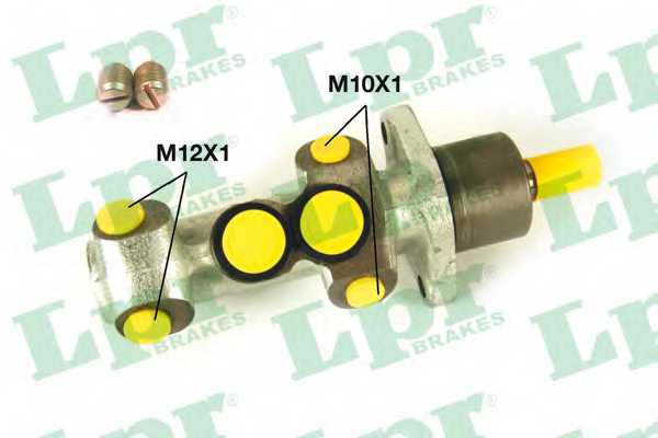 Главный тормозной цилиндр LPR P12141 / 1235 - изображение Главный тормозной цилиндр LPR P12141 / 1235 - изображение