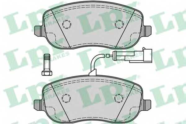 Колодки тормозные дисковые для FIAT CROMA(194) <b>LPR 05P1217 / 20261</b> - изображение Колодки тормозные дисковые для FIAT CROMA(194) <b>LPR 05P1217 / 20261</b> - изображение