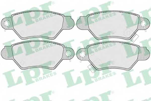 Колодки тормозные дисковые для CHEVROLET CORSA / OPEL ASTRA(F07#, F08#, F35#, F48#, F69#) <b>LPR 05P699 / 21992</b> - изображе Колодки тормозные дисковые для CHEVROLET CORSA / OPEL ASTRA(F07#, F08#, F35#, F48#, F69#) <b>LPR 05P699 / 21992</b> - изображение