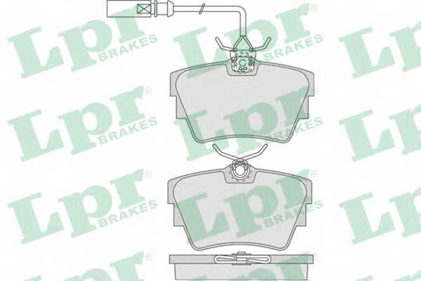 Колодки тормозные дисковые для VW SHARAN(7M6, 7M8, 7M9), TRANSPORTER(70XA, 70XB, 70XC, 70XD, 7DB, 7DK, 7DW) <b>LPR 05P786 / 23 Колодки тормозные дисковые для VW SHARAN(7M6, 7M8, 7M9), TRANSPORTER(70XA, 70XB, 70XC, 70XD, 7DB, 7DK, 7DW) <b>LPR 05P786 / 23224</b> - изображение