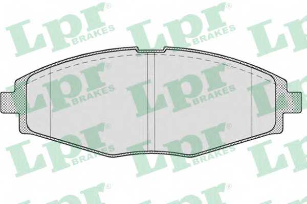 Колодки тормозные дисковые для CHERY QQ3 / CHEVROLET MATIZ(M200,M250), SPARK / DAEWOO LANOS(KLAT), MATIZ(KLYA) <b>LPR 05P693 / 23241</b> - изображение