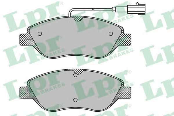 Колодки тормозные дисковые для FIAT BRAVO(198) / LANCIA DELTA(844) <b>LPR 05P1658 / 23711</b> - изображение Колодки тормозные дисковые для FIAT BRAVO(198) / LANCIA DELTA(844) <b>LPR 05P1658 / 23711</b> - изображение