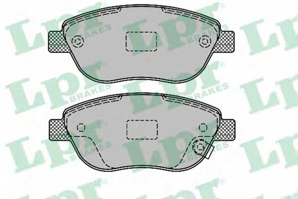 Колодки тормозные дисковые для OPEL CORSA <b>LPR 05P1328 / 23981</b> - изображение