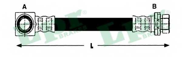 Тормозной шланг LPR 6T47995 - изображение
