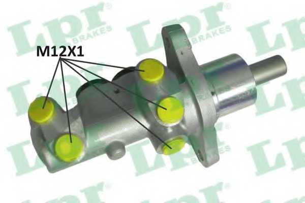 Главный тормозной цилиндр LPR P30129 / 1073 - изображение