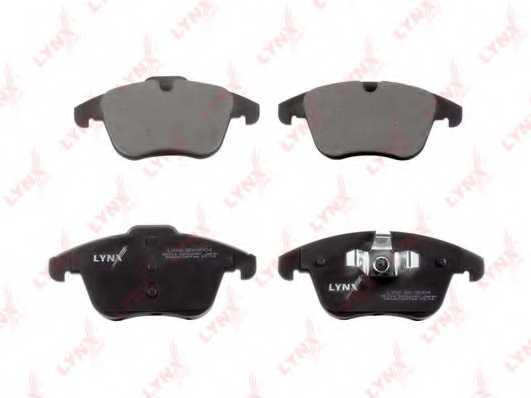 Колодки тормозные дисковые передний для FORD GALAXY, MONDEO, S-MAX / LAND ROVER FREELANDER / VOLVO S60, S80, V60, V70, XC70 CROSS COUNTRY, XC70 <b>LYNXauto BD-3004</b> - изображение 1