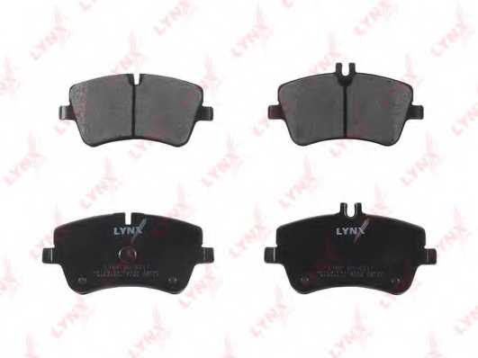 Колодки тормозные дисковые передний для MERCEDES C(CL203,S203,W203), CLC(CL203), CLK(A209,C209), SLK(R171) <b>LYNXauto BD-5317</b> - изображение 1