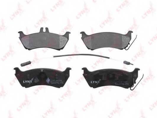 Колодки тормозные дисковые задний для MERCEDES M(W163) <b>LYNXauto BD-5328</b> - изображение 1