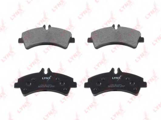 Колодки тормозные дисковые задний для MERCEDES SPRINTER(906) / VW CRAFTER(2E#,2F#) <b>LYNXauto BD-5344</b> - изображение 1