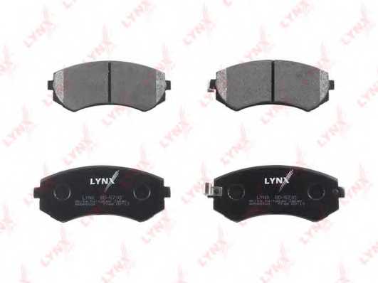 Колодки тормозные дисковые для NISSAN ALMERA(N15), PATROL GR(Y61), SUNNY(N14) <b>LYNXauto BD-5710</b> - изображение 1
