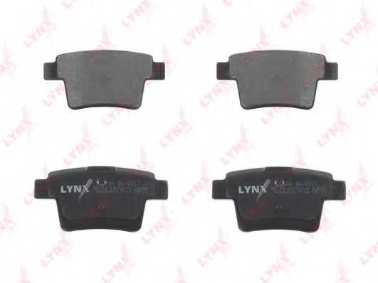 Колодки тормозные дисковые задний для OPEL CORSA <b>LYNXauto BD-5917</b> - изображение 1