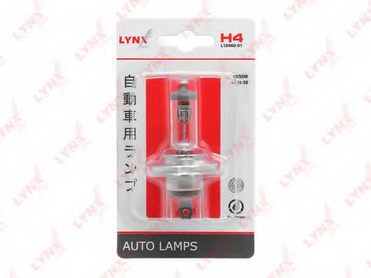 Лампа накаливания H4 12В 60/55Вт LYNXauto L10460-01 - изображение 1