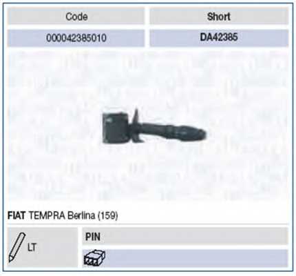 Выключатель на колонке рулевого управления MAGNETI MARELLI DA42385 / 000042385010 - изображение 1