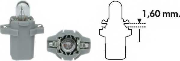Лампа накаливания 24В 1.2Вт MAGNETI MARELLI 003734100000 - изображение 1
