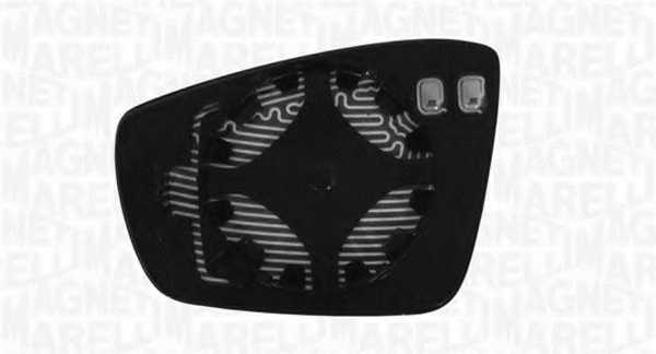Зеркальное стекло наружнего зеркала MAGNETI MARELLI RV90090 / 182209009000 - изображение