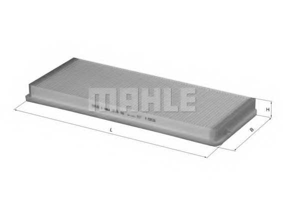 Фильтр салонный MAHLE ORIGINAL 70316890 / LA 196 - изображение