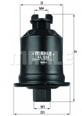MAHLE KL514 - фильтр топливный - изображение