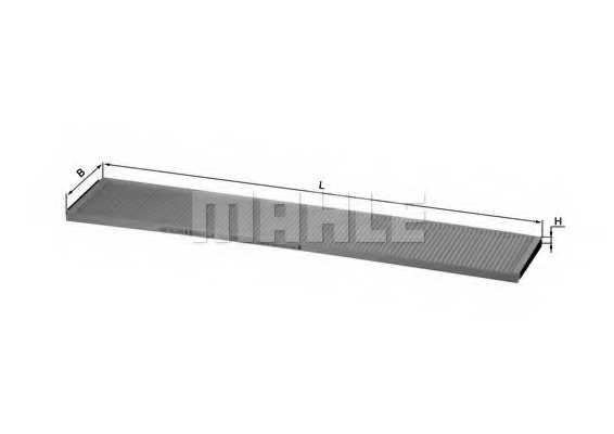Фильтр салонный MAHLE ORIGINAL 70356511 / LA 393 - изображение