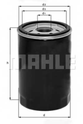 MAHLE OC602 - фильтр масляный - изображение 1