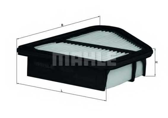 Фильтр воздушный MAHLE ORIGINAL 70528529 / LX 2647 - изображение