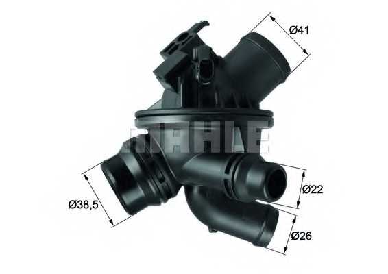 Термостат охлаждающей жидкости MAHLE ORIGINAL 70582221 / TM 21 103 - изображение