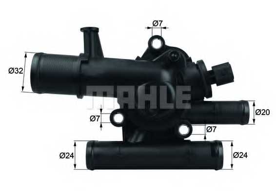 Термостат охлаждающей жидкости MAHLE ORIGINAL 72340436 / TI 214 89 - изображение