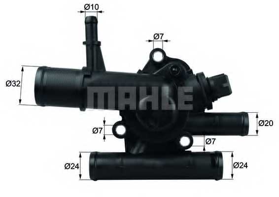 Термостат охлаждающей жидкости MAHLE ORIGINAL 72341243 / TI 217 89 - изображение