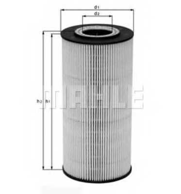 MAHLE OX1231D - фильтр масляный - изображение 1