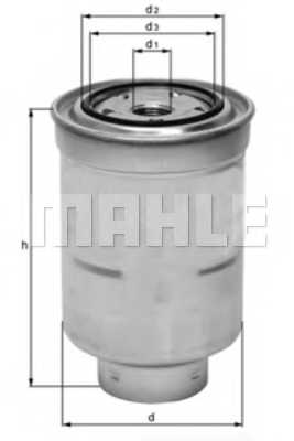 MAHLE KC135D - фильтр топливный - изображение 1