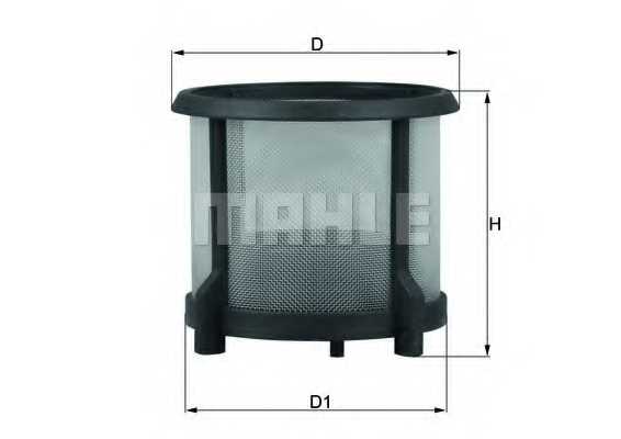 Фильтр топливный MAHLE ORIGINAL 76664072 / KX 72D1 - изображение