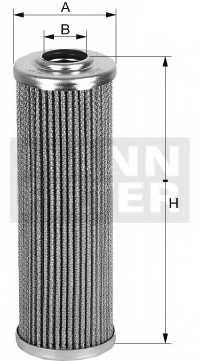 Гидрофильтр рулевого управления MANN-FILTER HD 55 - изображение