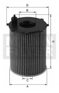 Фильтр масляный MANN-FILTER HU 7033 z - изображение