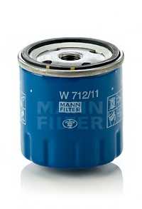 Фильтр масляный MANN-FILTER W 712/11 - изображение